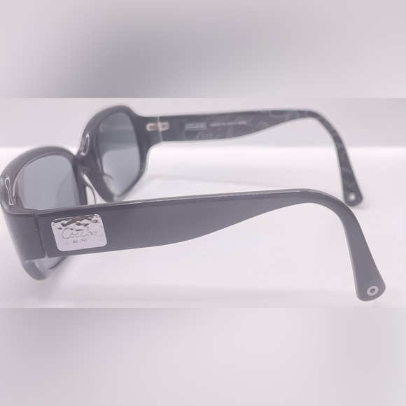 Coach Georgette Black Oval Sunglasses Frames Only - Picture 5 of 8